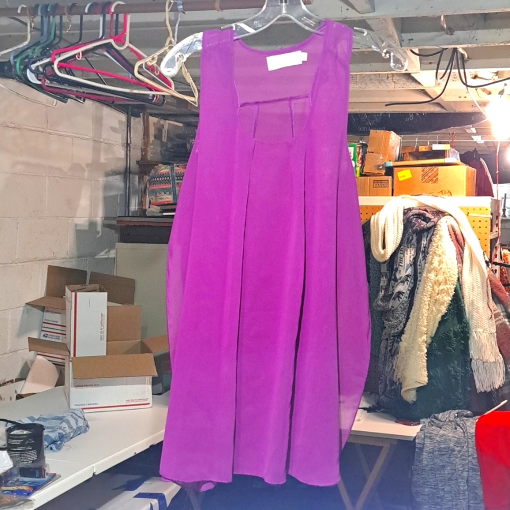 Merry fun lg. Purple tank